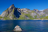 Scenic fjord in Norway