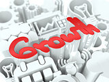 Growth Concept on White Background.