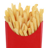 Portion of French fries