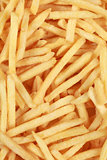 Background from fresh French fries