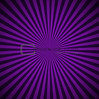 Purple radial rays abstract background