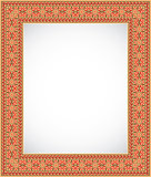 Vertical frame with an ornament - Ukrainian style