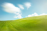 Blue Sky and Green Hills