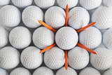 Golf balls and tees