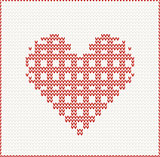 knitted seamless christmas pattern