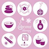 Aromatherapy icons