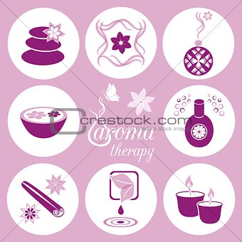 Aromatherapy icons