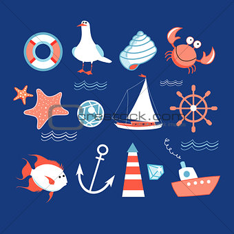 icons to the marine theme