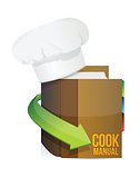chefs hat and cook book manual