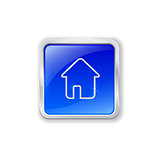 Home icon on blue button