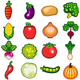 Vegetables Icon Set
