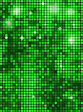 Bright green rectangle mosaic