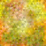 Abstract yellow green triangle background