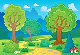 Tree theme landscape 1