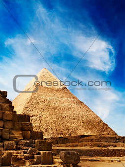Pyramids in Egypt 