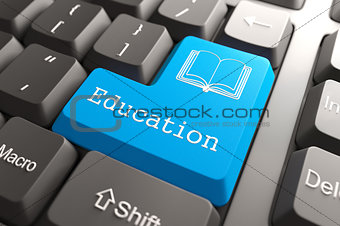 Keyboard with Education Button.
