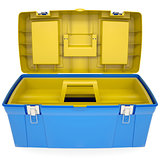 Plastic tool box