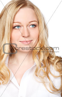 Attractive Young Blond Woman