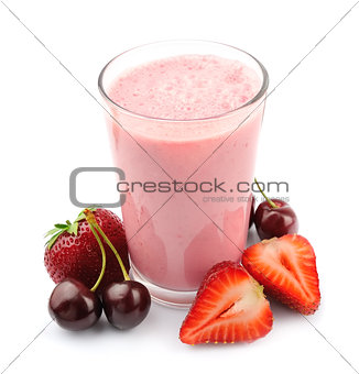 Fresh fruits and smoothies