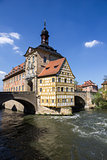 The old Town Hall in Bamberg, Germany.