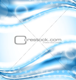 Abstract blue water background, design template