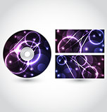 Cd disk packing design template