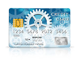 Credit card design template