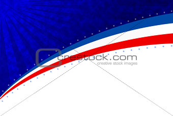 Patriotic abstract background