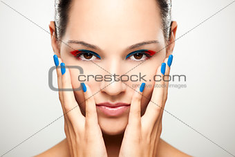 Make-up portrait