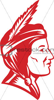 Native American Indian Squaw Woman