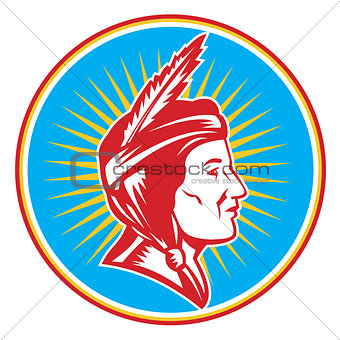 Native American Indian Squaw Woman