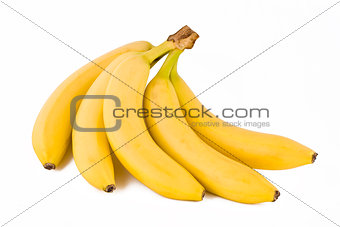 Bunch of fresh bananas