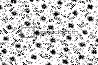 floral abstract vector