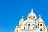 The Sacre-Coeur church in Montmartre