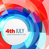 abstract american independence day