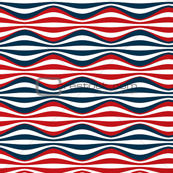 seamless red blue stripes