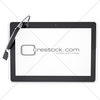 Google Glass and tablet PC
