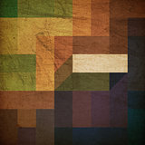 Retro colorful rectangles background