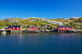 Norwegian fishing huts
