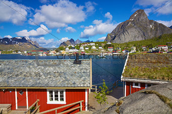 Norwegian fishing town