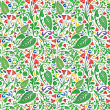Colorful floral pattern
