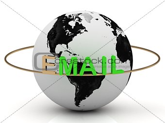 EMAIL colored letters