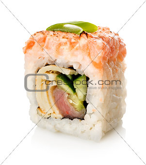Sushi with fish