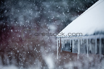 Icicles and Snowstorm 