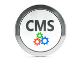 Black CMS icon with highlight