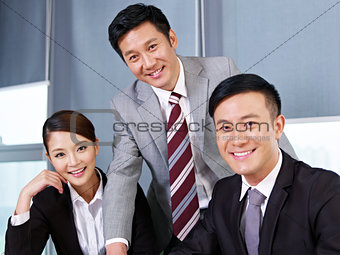 asian business team