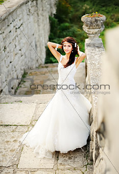 Caucasian young bride