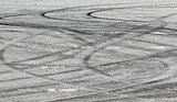 Tire marks