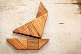 tangram sailboat
