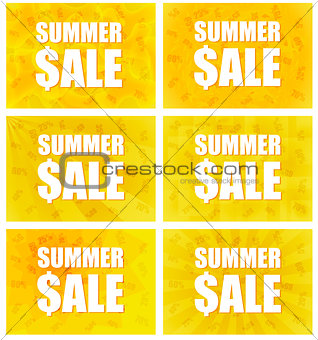 Summer Sale - Set Of Six Variants